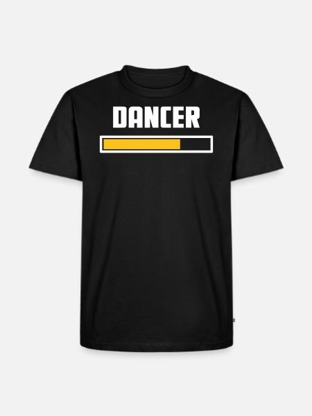 Dancer Installing Shirt - Men's Premium Organic T-Shirt - black
