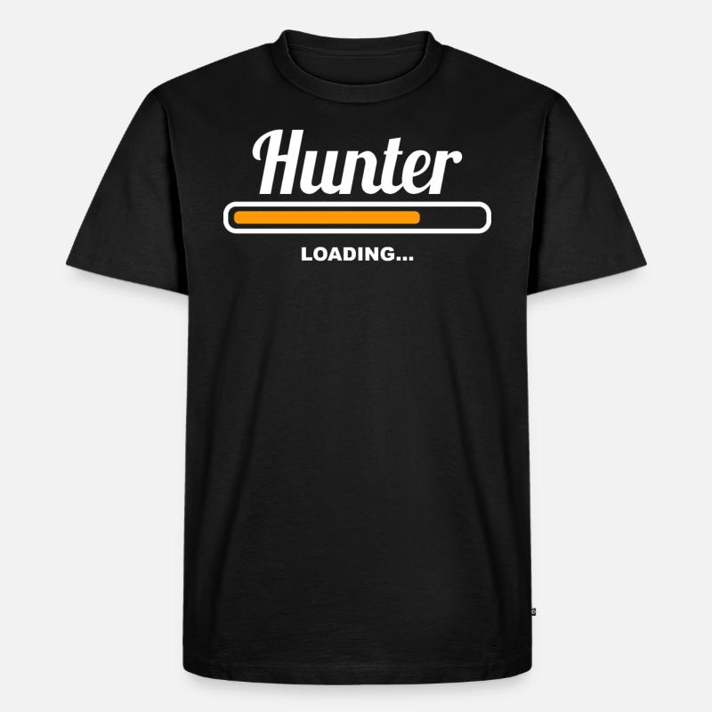 Hunter loading - Men's Premium Organic T-Shirt - black
