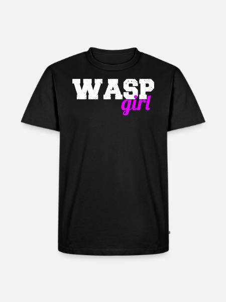 Wasp girl - Men's Premium Organic T-Shirt - black