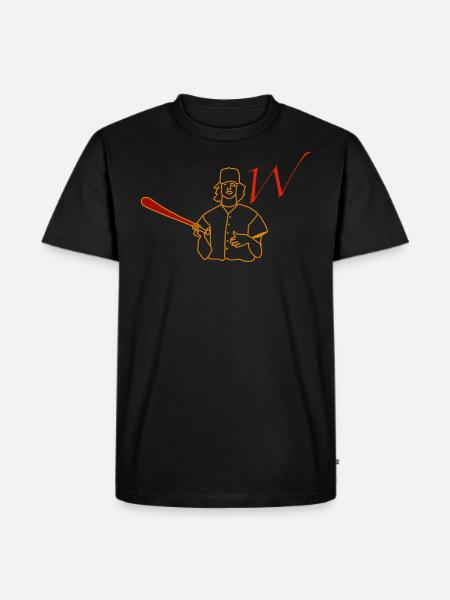 Krieger - Männer Premium Bio T-Shirt - Schwarz