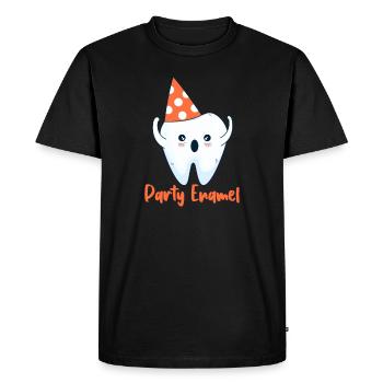 Dentiste Dentiste Dentiste Dentist Dents Cadeau - T-shirt Premium bio Homme - noir - Devant - Nico (187cm)