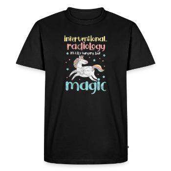 Radiologie - T-shirt Premium bio Homme - noir - Devant - Nico (187cm)