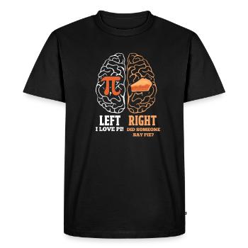 Math Teacher - Men's Premium Organic T-Shirt - black - Front - Nico (187cm)