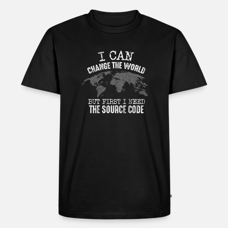 Programmer - Men's Premium Organic T-Shirt - black