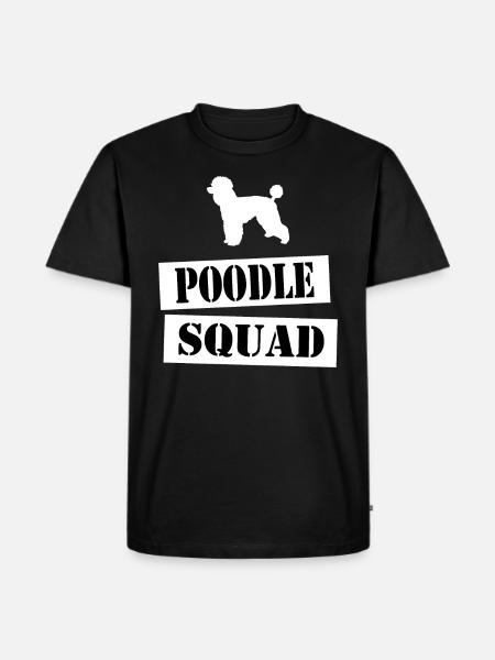 join the poodle squad - Men's Premium Organic T-Shirt - black