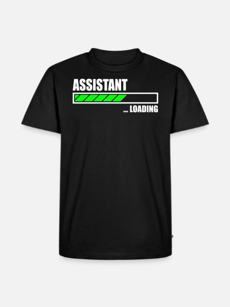 Assistant Loading Bar - Men's Premium Organic T-Shirt - black