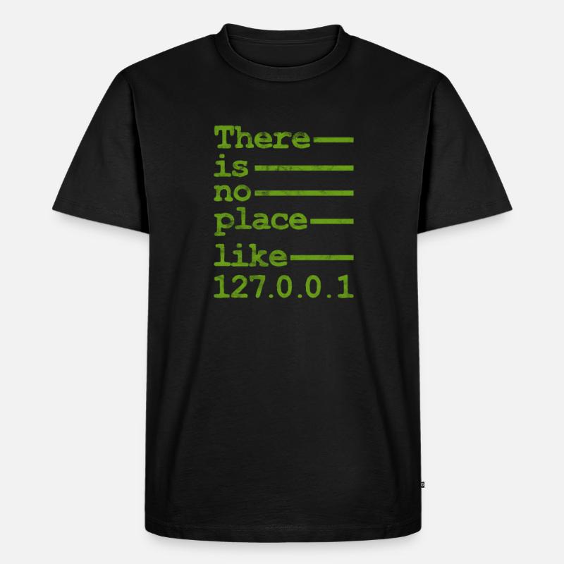 Programmierer - Männer Premium Bio T-Shirt - Schwarz