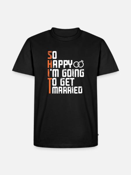 Bachelor party - Men's Premium Organic T-Shirt - black