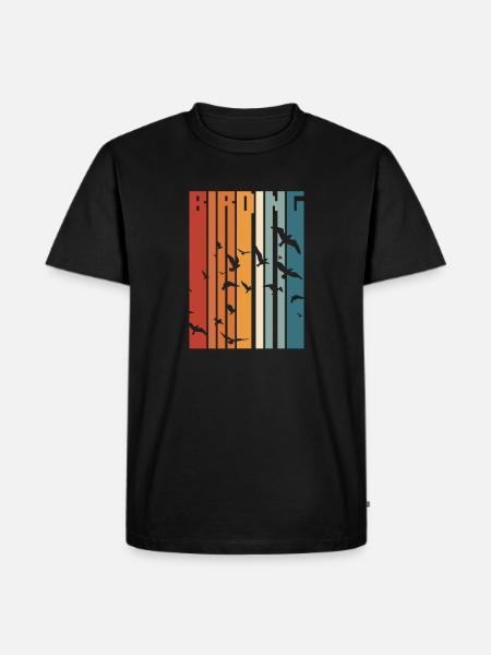 Ornithology - Men's Premium Organic T-Shirt - black