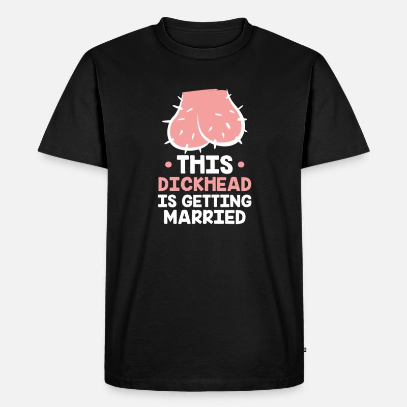Junggesellenabschied - Männer Premium Bio T-Shirt - Schwarz
