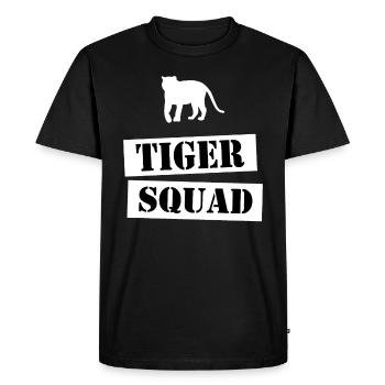 join the tiger squad - Men's Premium Organic T-Shirt - black - Front - Nico (187cm)