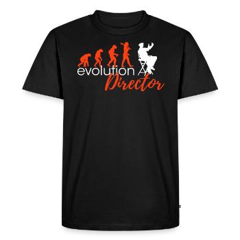 Director Evolution Designers Edition - Men's Premium Organic T-Shirt - black - Front - Nico (187cm)