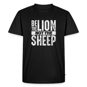 Motivation Motiver Carrière Dire Cadeau - T-shirt Premium bio Homme - noir - Devant - Nico (187cm)