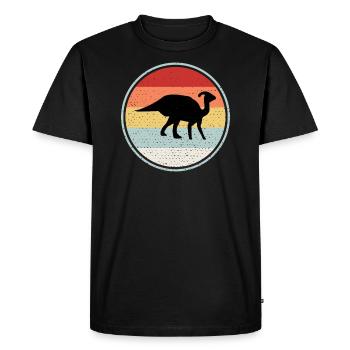 Dino - T-shirt Premium bio Homme - noir - Devant - Nico (187cm)