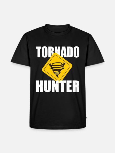 Chasseur de tornades - T-shirt Premium bio Homme - noir