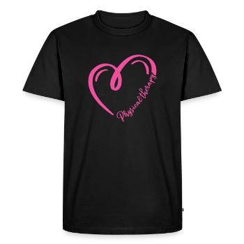 Physiotherapist - Men's Premium Organic T-Shirt - black - Front - Nico (187cm)