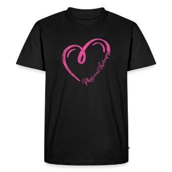 Physiothérapeute Physiothérapie Physio Cadeau - T-shirt Premium bio Homme - noir - Devant - Nico (187cm)