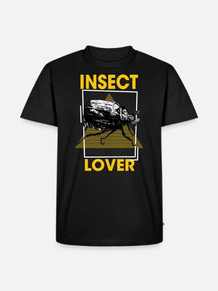 Insekt elsker - Insekt , Inseto, Insekt - Herre Premium økologisk T-shirt - sort
