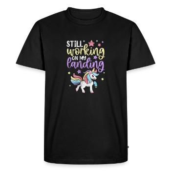Blessure Bras Fracture Accident Cadeau blessé - T-shirt Premium bio Homme - noir - Devant - Nico (187cm)