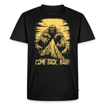 Mega Bigfoot Monster, Reviens très cher - T-shirt Premium bio Homme - noir - Devant - Nico (187cm)