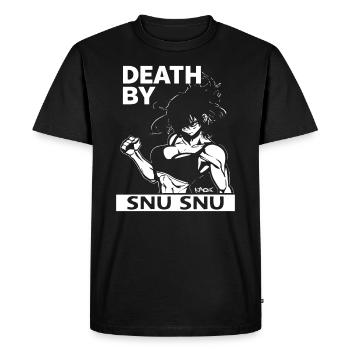 Mort par Snu Snu, Fitness Girl - T-shirt Premium bio Homme - noir - Devant - Nico (187cm)