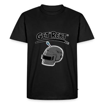 Battle Royale Chicken Dinner Floss Victory Gaming - Men's Premium Organic T-Shirt - black - Front - Nico (187cm)