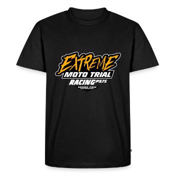Trial - Trialsport - Moto Trial - Motorcycle Trial - Men's Premium Organic T-Shirt - black - Front - Nico (187cm)