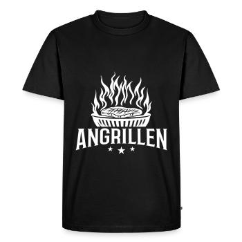 Barbecue Grill Grill - T-shirt Premium bio Homme - noir - Devant - Nico (187cm)