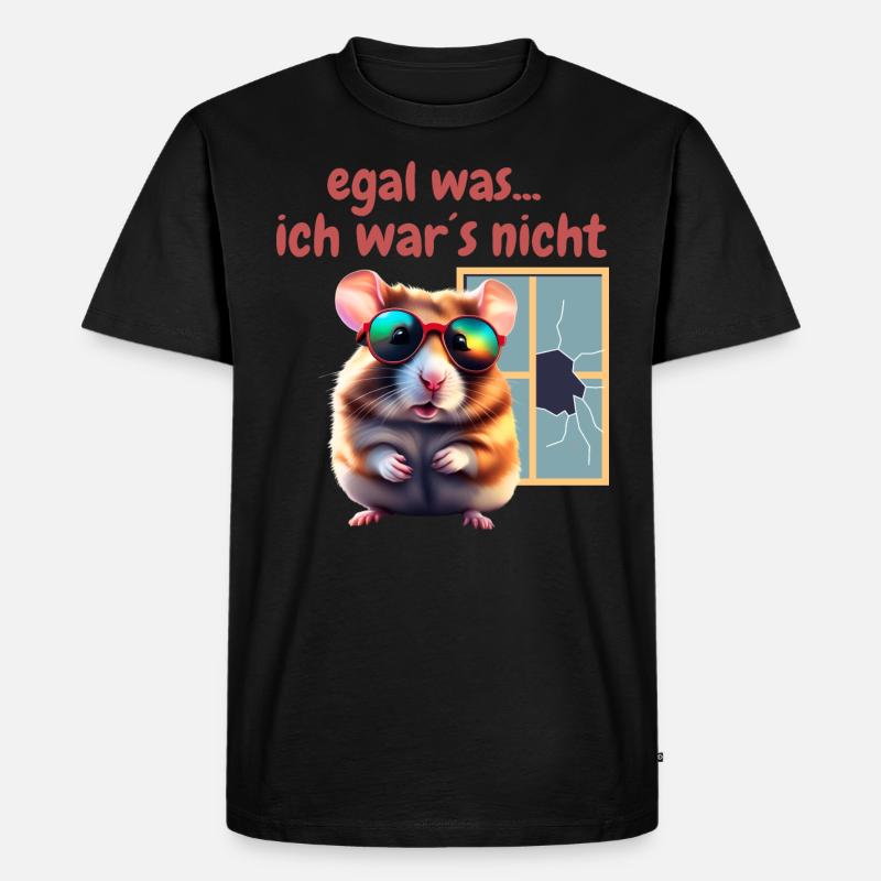 kaputt - Männer Premium Bio T-Shirt - Schwarz