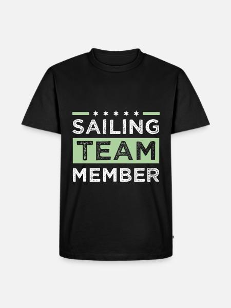 Sailing Team - Men's Premium Organic T-Shirt - black