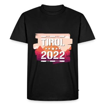 Tyrol 2022 - T-shirt Premium bio Homme - noir - Devant - Nico (187cm)