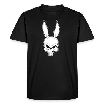 I hate Easter - Men's Premium Organic T-Shirt - black - Front - Nico (187cm)