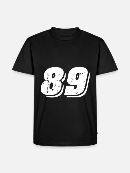 Symbole numérique 89 - T-shirt Premium bio Homme - noir