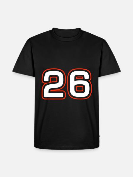 Symbole numérique 26 - T-shirt Premium bio Homme - noir