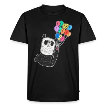 Happy Birthday Kids Shirt - Men's Premium Organic T-Shirt - black - Front - Nico (187cm)
