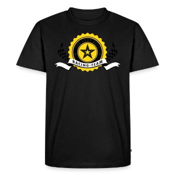 RACING TEAM - Men's Premium Organic T-Shirt - black - Front - Nico (187cm)
