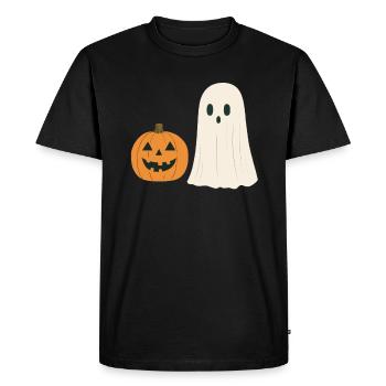 Cadeau d’Halloween Femmes Hommes Enfants Décoration - T-shirt Premium bio Homme - noir - Devant - Nico (187cm)