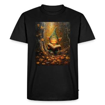 Christmas Elf Women Men Children Christmas - Men's Premium Organic T-Shirt - black - Front - Nico (187cm)
