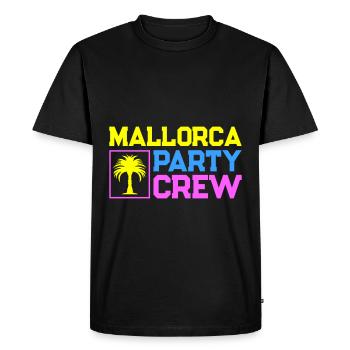 Mallorca Party Crew - T-shirt Premium bio Homme - noir - Devant - Nico (187cm)