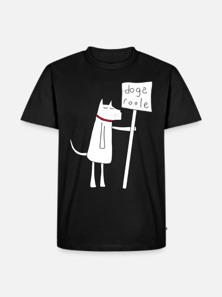 Dogs Roole - Men's Premium Organic T-Shirt - black