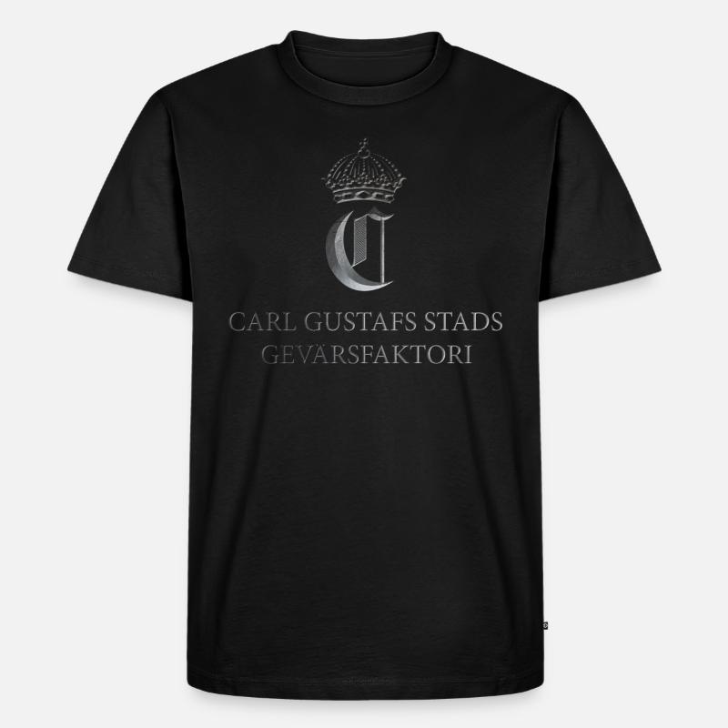 schwede - Männer Premium Bio T-Shirt - Schwarz