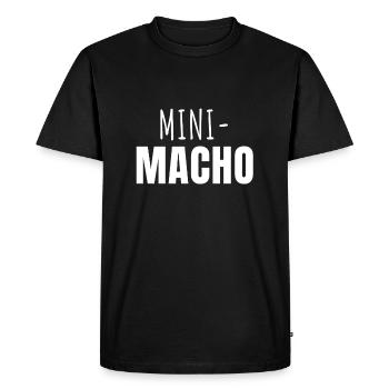 bébé Macho - T-shirt Premium bio Homme - noir - Devant - Nico (187cm)