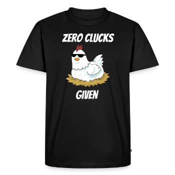 Cadeau de poulailler poulet titulaire poulet poulet - T-shirt Premium bio Homme - noir - Devant - Nico (187cm)