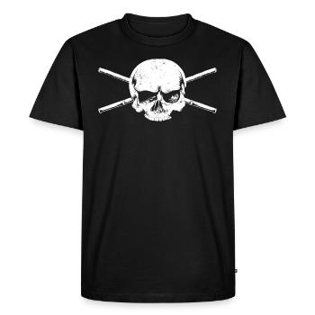 Eskrima - T-shirt Premium bio Homme - noir - Devant - Nico (187cm)