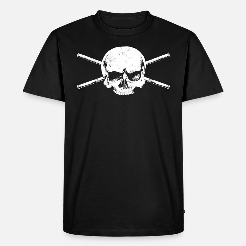 Eskrima - Männer Premium Bio T-Shirt - Schwarz