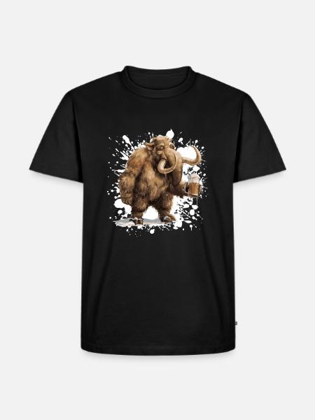 Mammut Beer Funny - Men's Premium Organic T-Shirt - black