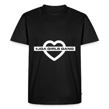 Enterrement de vie de jeune fille - T-shirt Premium bio Homme - noir - Devant - Nico (187cm)