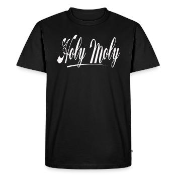 sainte moly - T-shirt Premium bio Homme - noir - Devant - Nico (187cm)