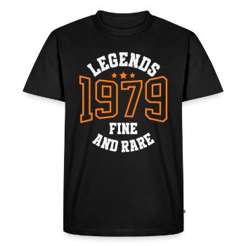 Legends 1979 – Belle et rare idée cadeau vintage - T-shirt Premium bio Homme - noir - Devant - Nico (187cm)