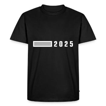2025 Element - Men's Premium Organic T-Shirt - black - Front - Nico (187cm)